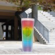 A rainbow colors