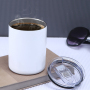 US Warehouse 50pcs/ctn Double Walled Stainless Steel 10oz Sublimation Tumbler Blank Tumblers for Sublimation Without Handle