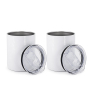 US Warehouse 50pcs/ctn Double Walled Stainless Steel 10oz Sublimation Tumbler Blank Tumblers for Sublimation Without Handle