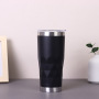 Custom logo 20oz Stainless Steel Car Cup Simple Double Wall Vacuum Insulation Cup Portable Double Drink Cold Ice Cup