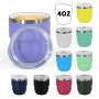 RTS 4PCS/CTN US Warehouse 4oz Powder Coated 4colors Coffee Mugs Mini Cups Inside with Enamel Coating