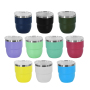 RTS 4PCS/CTN US Warehouse 4oz Powder Coated 4colors Coffee Mugs Mini Cups Inside with Enamel Coating