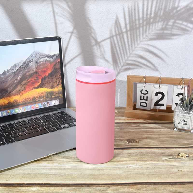 New Arrival 24oz Straight Coffee Mug Custom Logo Color with Lock Lid Double Wall Vacuum Stainless Steel Travel Mug