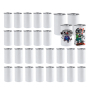 RTS US Warehouse 30PCS/CTN 12oz Double Walled Stainless Steel Straight Sublimation Cup Tumbler for Kids