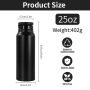 Tripod Bottle Insulated Stainless Steel Water Bottle Sports Road Mountain Bottle Wholesale in Bulk Fancy Water Bottle