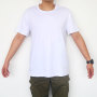 RTS US Small Pack 5pcs/ctn T-shirts US Size L XL XXL Sublimation Blanks Round Neck Oversized Polyester White Color