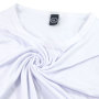 RTS US Small Pack 5pcs/ctn T-shirts US Size L XL XXL Sublimation Blanks Round Neck Oversized Polyester White Color