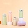 220ml/350ml Stainless Steel Double Walled Water Bottle Flip Top Insulated Tumbler for Home Office and Camping