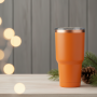 Thermal Cup Stainless Steel Tumbler rainbow 304 Black Insulated Bottle Baratos Por Mayoreo 30 oz Brown Travel Cups