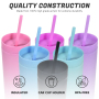 Nuebas Tendencias Vasos De Plstico 16oz Vasos Plastic Glossy Acrylic Para Personalizacion Personalized Cups Wedding Reusable