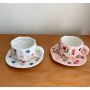 Breakfast Milk Cup Blue Sky and White Clouds Ceramic Water Bottle Coffee Cup Set Household Cups