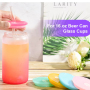 Stone Lids for 16oz Glass Cups Can Tumbler Mugs Colored Replacement Plastic Lid Sparkling Cover Bling Rhinestone Top Lids