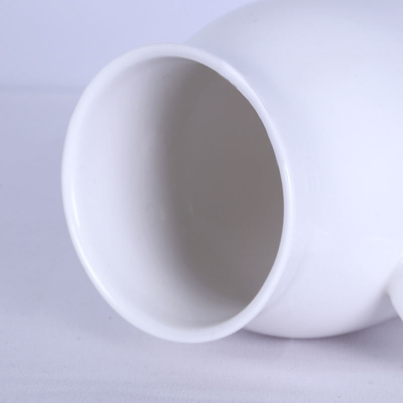 250ml 450ml Sublimation Ceramic Milk Carton Storage Water Cup Coffee Vessel Juice Beverages Container for Heat Press Printing