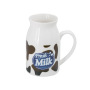 250ml 450ml Sublimation Ceramic Milk Carton Storage Water Cup Coffee Vessel Juice Beverages Container for Heat Press Printing
