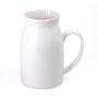 250ml 450ml Sublimation Ceramic Milk Carton Storage Water Cup Coffee Vessel Juice Beverages Container for Heat Press Printing
