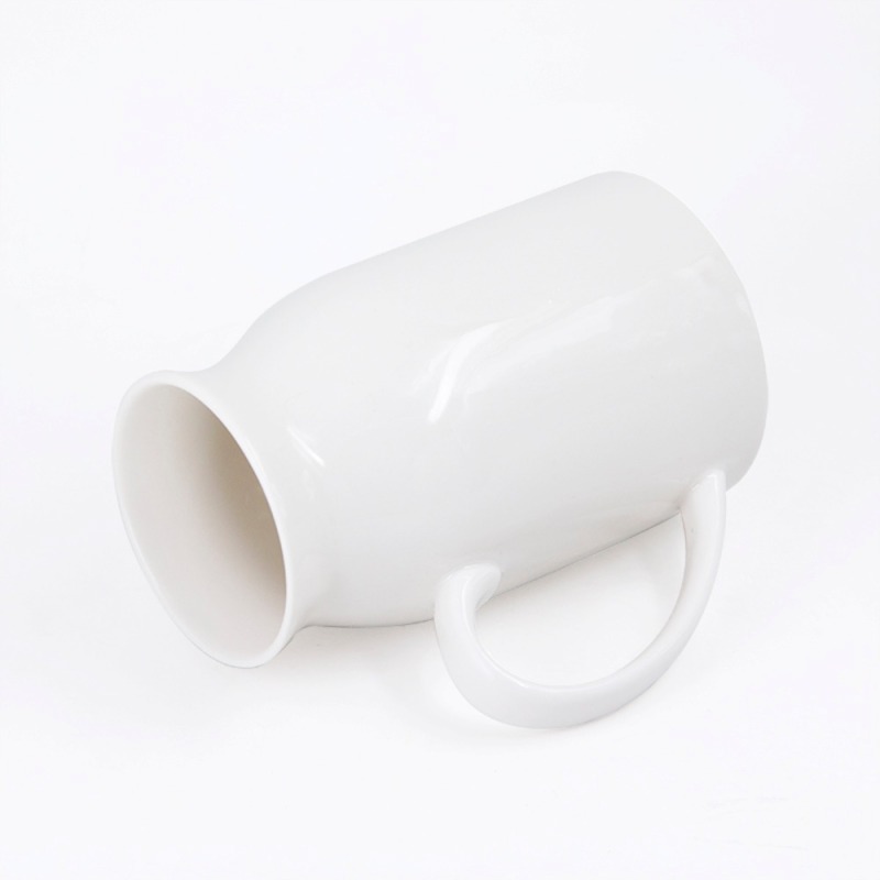 250ml 450ml Sublimation Ceramic Milk Carton Storage Water Cup Coffee Vessel Juice Beverages Container for Heat Press Printing