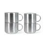 Custom  Mini 3oz 5oz Coffee Mug Insulated Personalized Cups Wedding Tumplers Vasos Doble Pared Stainless Steel Coffee Mug