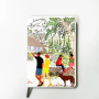 RTS US Stock A5 PU Leather Cover Sublimation Blanks Notebook Binder 40PCS/CTN Journals Organizer Novelty Stationery for Gifts