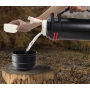 1.2L-4.2L Large Stainless Steel Classic Vacuum Insulated Termo Water Bottle BPA-Free Cup Flask Travel Kettle with Shoulder Strap