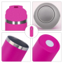 Custom 20oz Straw Lid Stainless Steel Vacuum Insulated Water Bottle Iced Coffee Tumbler Cup with Handle and Straw