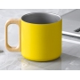 400ml Custom logo Printing 304 Stainless Steel Vacuum Office Coffee Mug Gift Cup with Wooden Handle Tumbler Insulated
