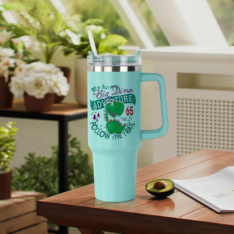 Insulated Coffee Tumbler Laser Engraving Blanks Travel Cup 40 oz Stainless Steel Thermoses 40oz Pre Printed Tumbler