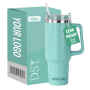 Insulated Coffee Tumbler Laser Engraving Blanks Travel Cup 40 oz Stainless Steel Thermoses 40oz Pre Printed Tumbler