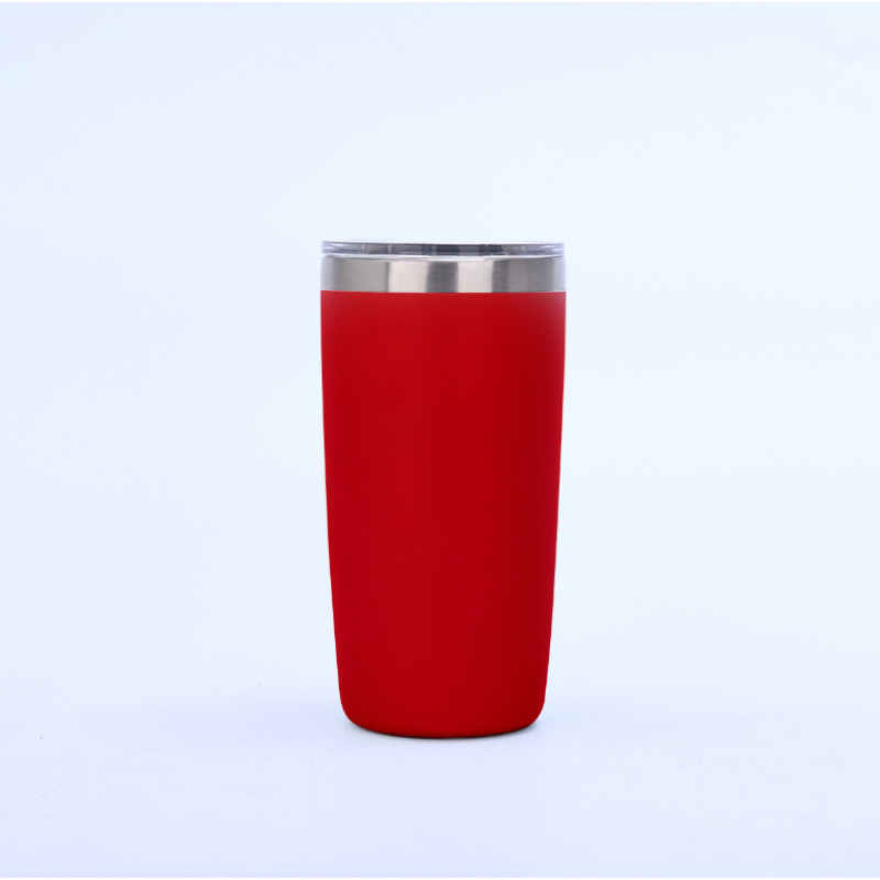 Custom Logo 10oz Car Mug 304 Stainless Steel Insulated 300ml Powder Coated Tumbler Portable Coffee Mug