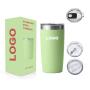 Custom Logo 10oz Car Mug 304 Stainless Steel Insulated 300ml Powder Coated Tumbler Portable Coffee Mug