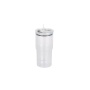 Best Selling Pre-drilled Glitter Snow Globe Cups 17oz Transparent Clear Acrylic Plastic Can Tumbler