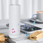 Double Walled Waterproof Stainless Steel 20oz Straight Music Tumblers Wireless Speaker Sublimation Water Bottles