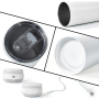 Double Walled Waterproof Stainless Steel 20oz Straight Music Tumblers Wireless Speaker Sublimation Water Bottles