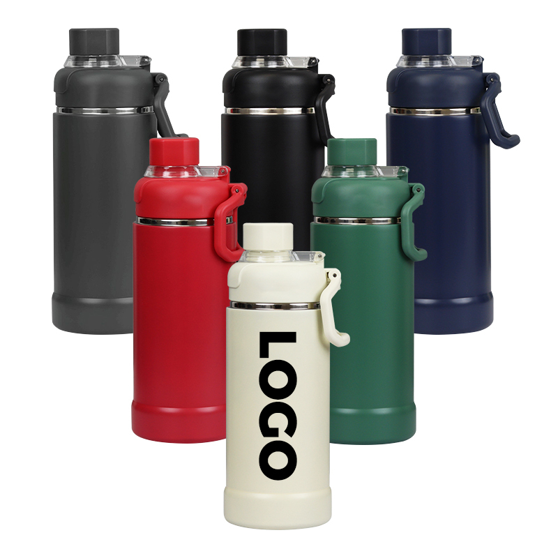 750ml Large Capacity New Brazilian Thermal Cup Outdoor Portable Sports Water Cup Portable Tea Cup Stylish Small Mouth