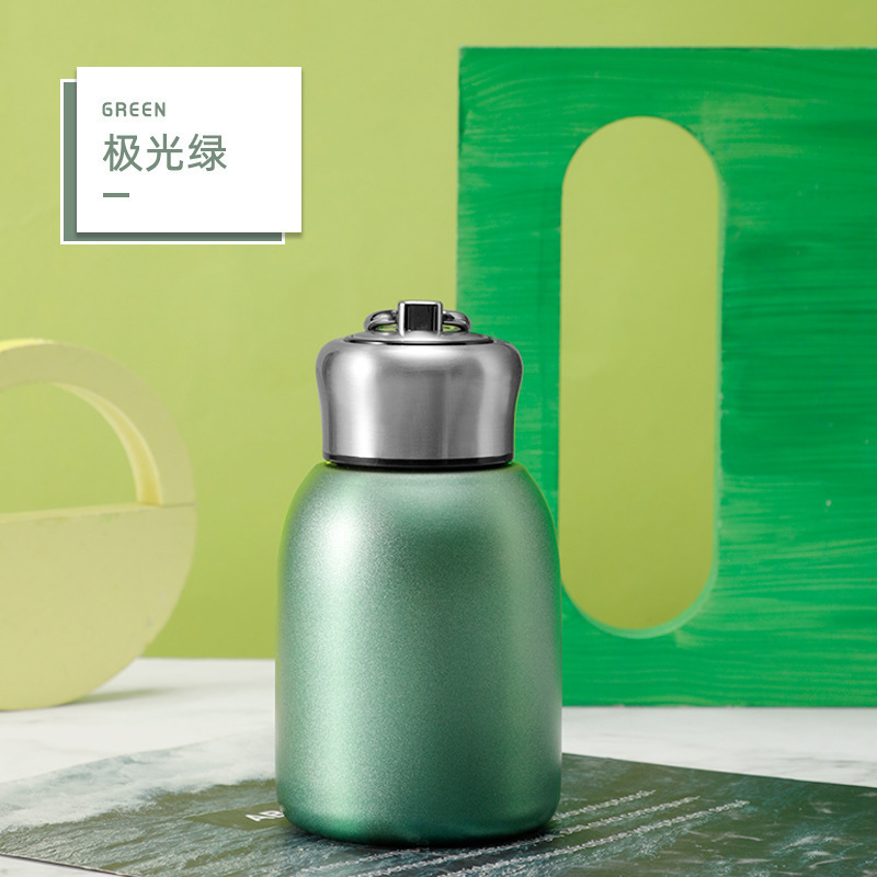 CN Wholesale Hot Selling Item 300ml 10oz Little Fatty Stainless Steel Colored Customization with Lid Tumbler Water Bottle