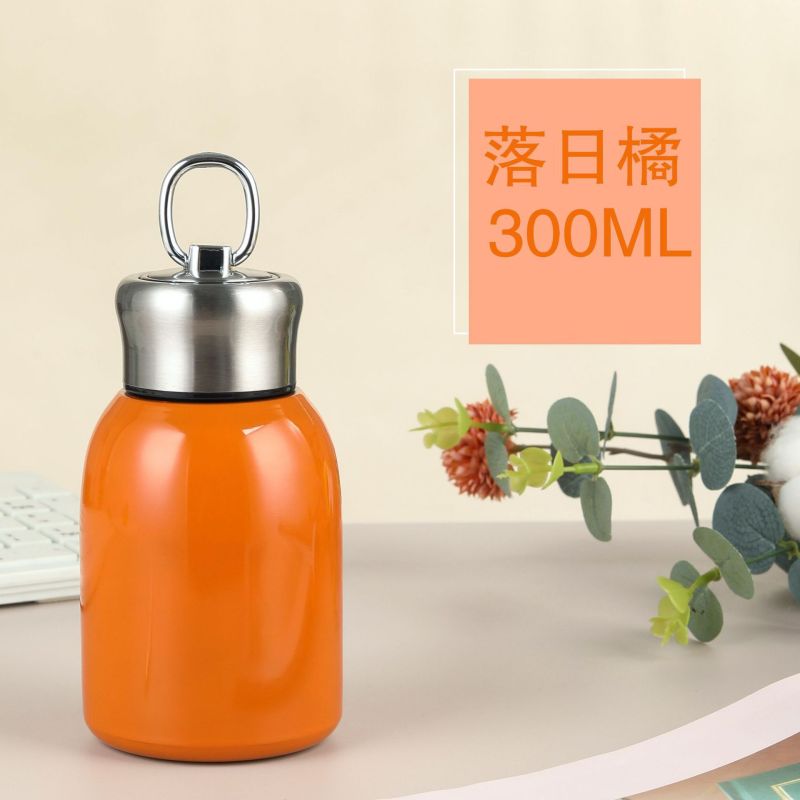 CN Wholesale Hot Selling Item 300ml 10oz Little Fatty Stainless Steel Colored Customization with Lid Tumbler Water Bottle