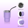 108pcs/ctn US Warehouse Stocked Mini 3oz Shotglass Tumbler Cup Shot Bottle for Children Stainless Steel Beer Mug