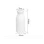 12oz Double Wall Vacuum Insulation 304 Stainless Steel Sublimation Milk Bottle Blank for DIY Transfer Printing