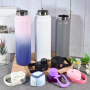 Newest Custom Logo Vacuum Flask 28oz 35oz 40oz Stainless Steel Insulated Sports Water Bottle with Free Suck Lid