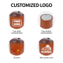 Costom Logo 500ml Double Wall Coffee Mug Plastic Inner Stainless Steel SS201 Outside Double Wall Drinking Bottle with Screw Lid