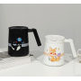 316 Stainless Steel Insulated Cup Office Simple Handle Coffee Mug New Direct-drinking Bottle