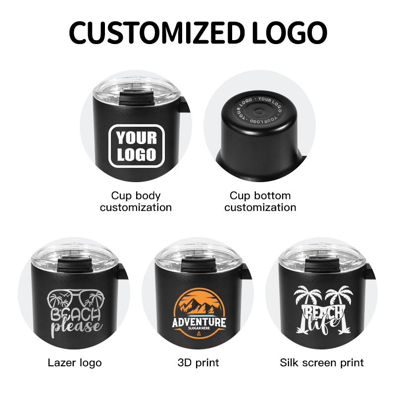 Custom Tumbler Colorful Lid 18oz Powder Coated Double Wall Vacuum Insulated Stainless Steel Water Bottle Travel Mug