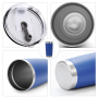 RTS China Warehouse 20oz Powder Coated Travel Coffee Mug Stainless Steel Double Wall Vacuum Cup 20oz Car Tumbler with Lid