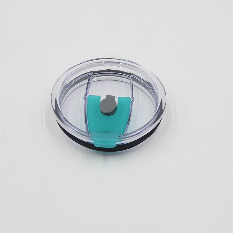 Safety Eco-friendly Bottle Tumbler Mug Lids Plastic Caps with a  Hole for Straw for 30oz 20oz Regular Tumbler