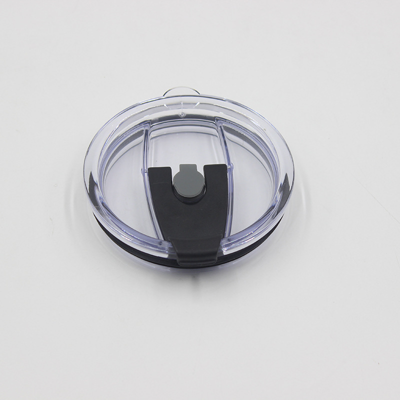 Safety Eco-friendly Bottle Tumbler Mug Lids Plastic Caps with a  Hole for Straw for 30oz 20oz Regular Tumbler