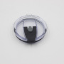 Safety Eco-friendly Bottle Tumbler Mug Lids Plastic Caps with a  Hole for Straw for 30oz 20oz Regular Tumbler