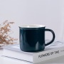 Low Quality Custom Logo High Quality Imitation Enamel Ceramic Mug Personalized Printing Ceramic Coffee Mugs for Gift