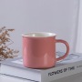 Low Quality Custom Logo High Quality Imitation Enamel Ceramic Mug Personalized Printing Ceramic Coffee Mugs for Gift