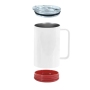 China RTS 14oz Sublimation Coffee Mug W/ Storage Bottom Car Cup Insulation Stainless Steel Tumbler for Heat Press Printing