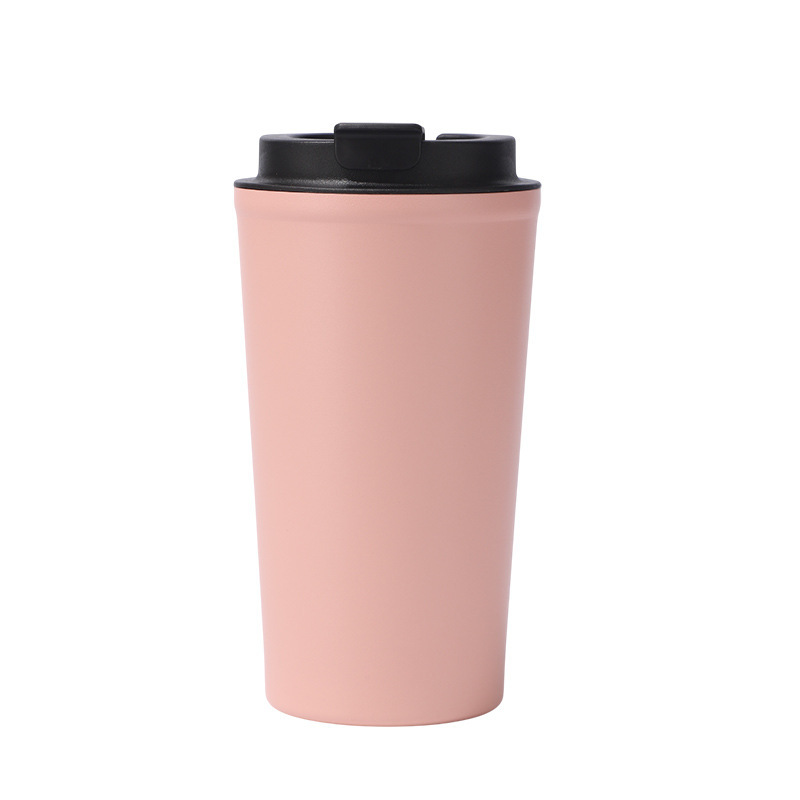 Custom Logo New 304 Stainless Steel Coffee Cup Large Capacity Thermal Cup Office Men and Women Car Portable Cup