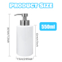 New Sublimation Stainless Steel Product 550ml Hand Soap Dispenser Press Bottle for Kitchen and Bathroom China Warehouse Stocked
